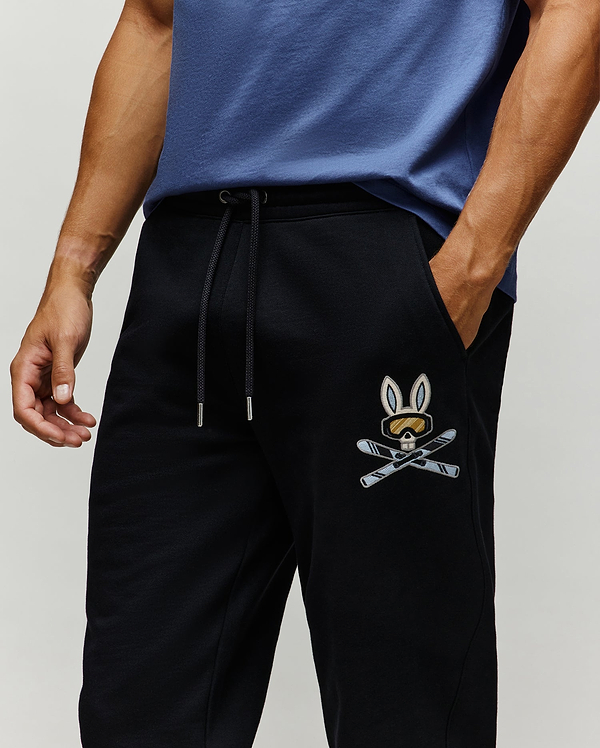 MENS INDIGO SKI BUNNY SWEATPANT 29 1/2 L view 2