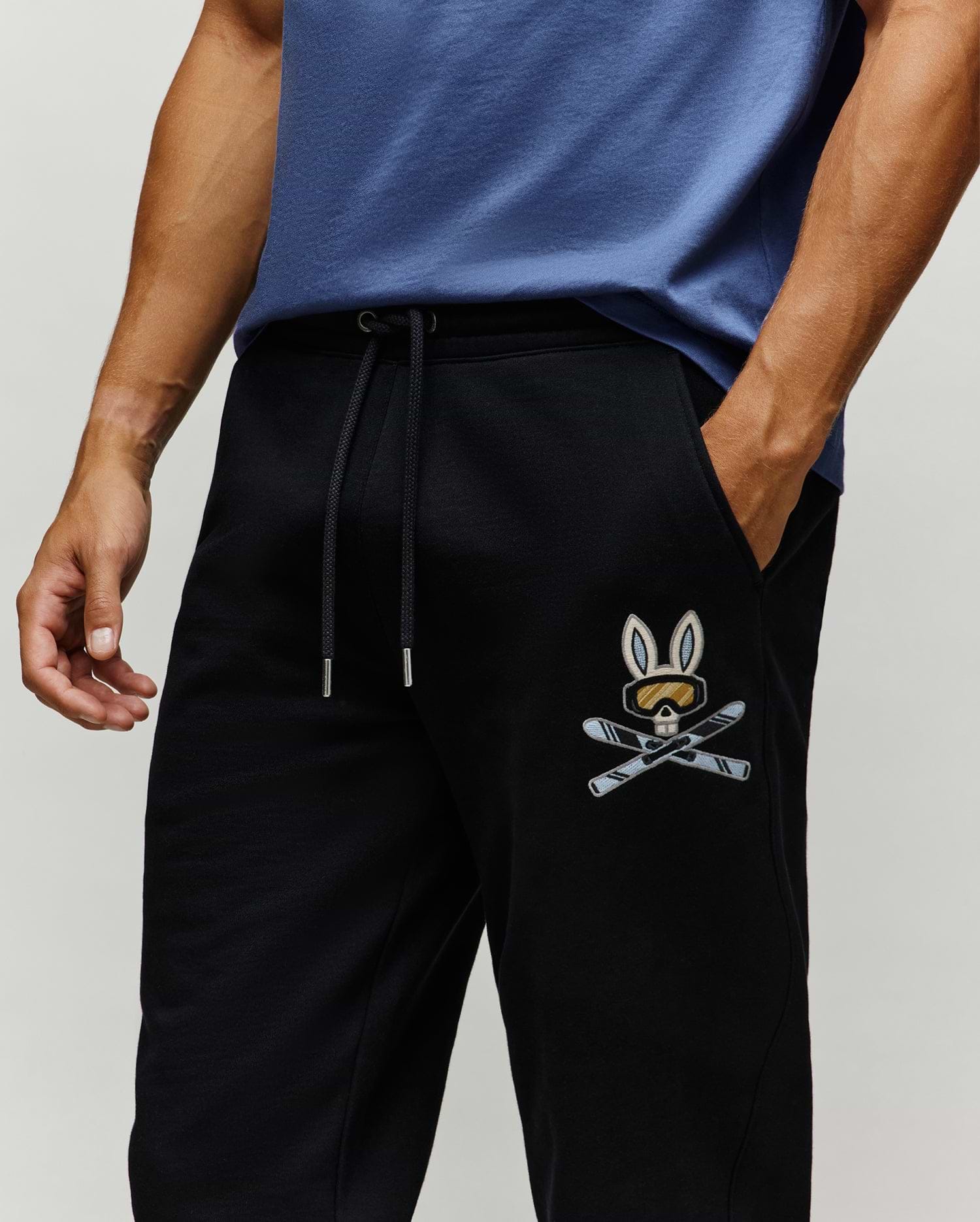 MENS INDIGO SKI BUNNY SWEATPANT 29 1/2 L - MB0800038