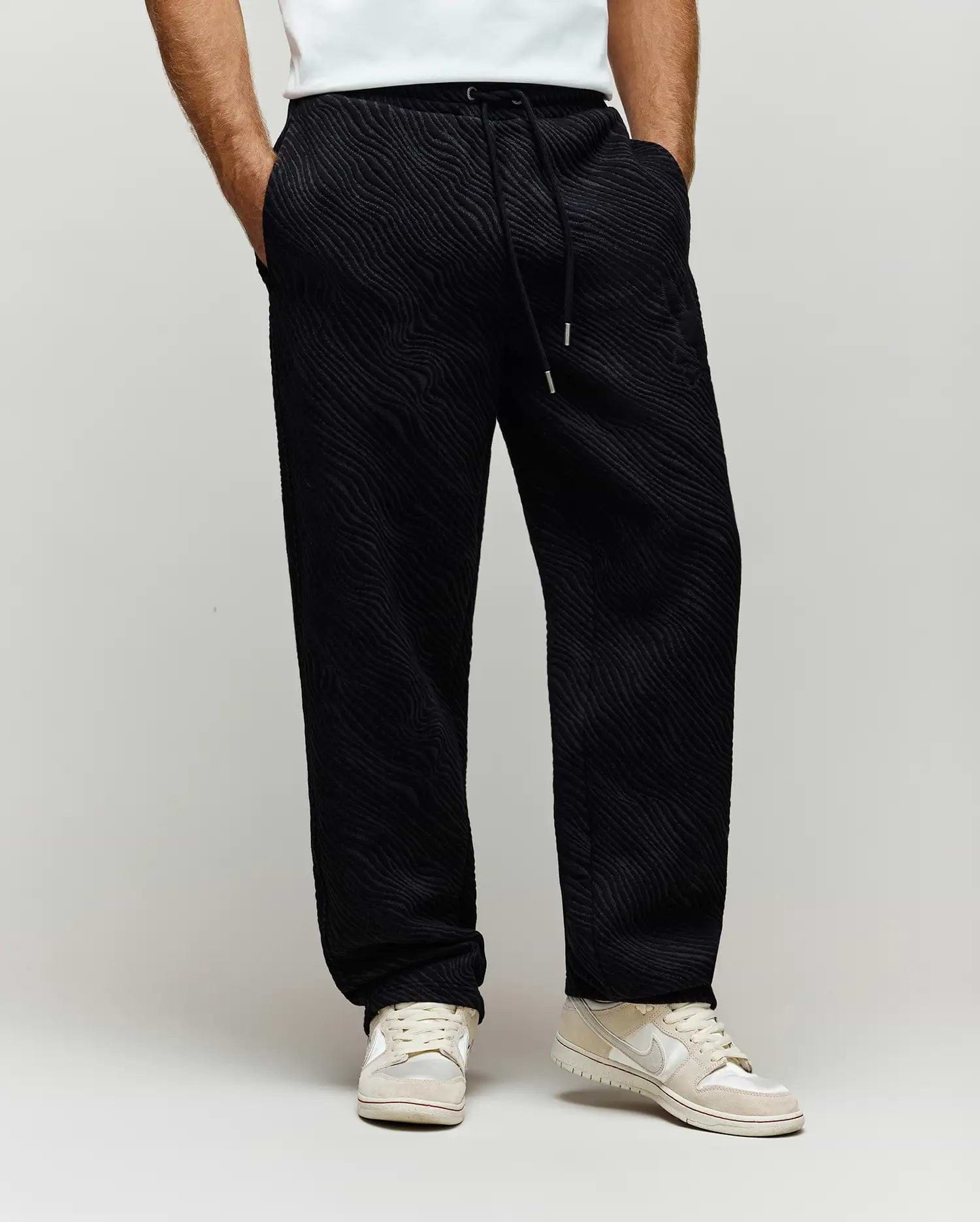 JOGGERS KENDRICK EN JACQUARD TEXTURÉ