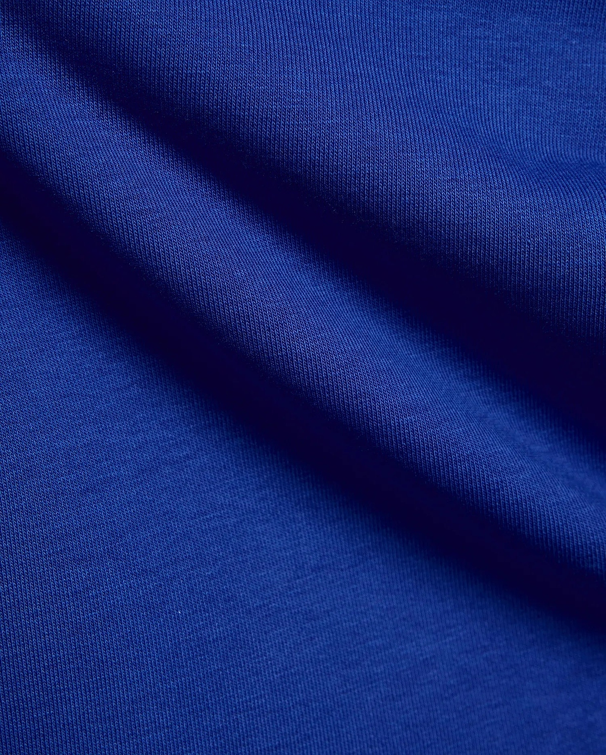 Mens Nathaniel Sweatpant in rich, deep royal blue, showcasing a premium, soft, and breathable jersey knit fabric with a subtle, comfortable texture, perfect for elevated streetwear style. (6)