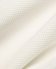 Psycho Bunny Mens Marc Textured Short fabric in cream, showcasing a premium, soft waffle knit texture with a refined, subtle raised pattern. (8)