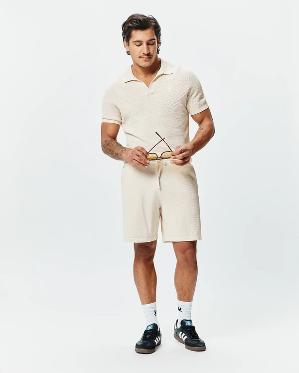 MENS DEVON KNIT POLO view 2