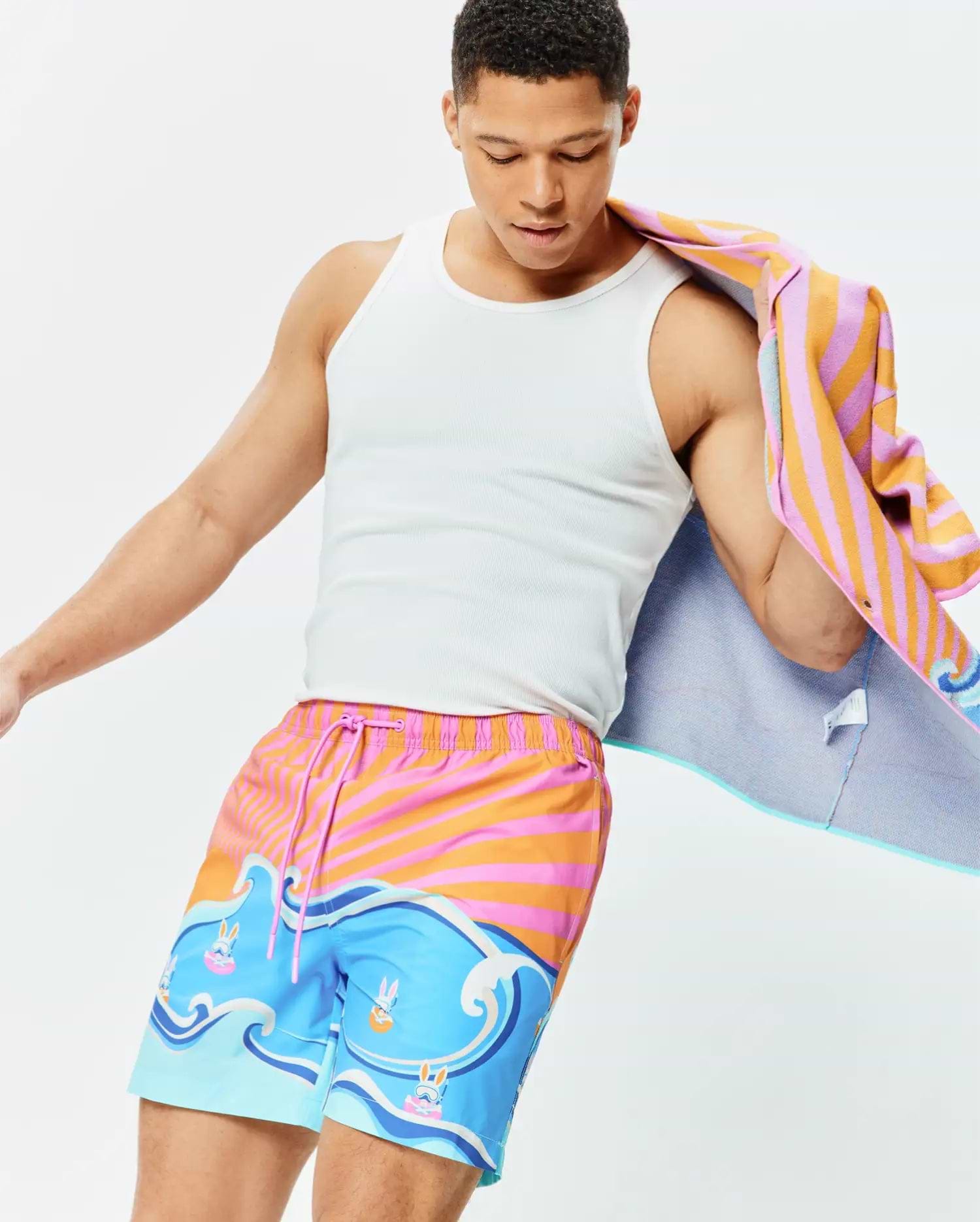 SHORT DE BAIN 6 PO RAY HOMMES vue 4