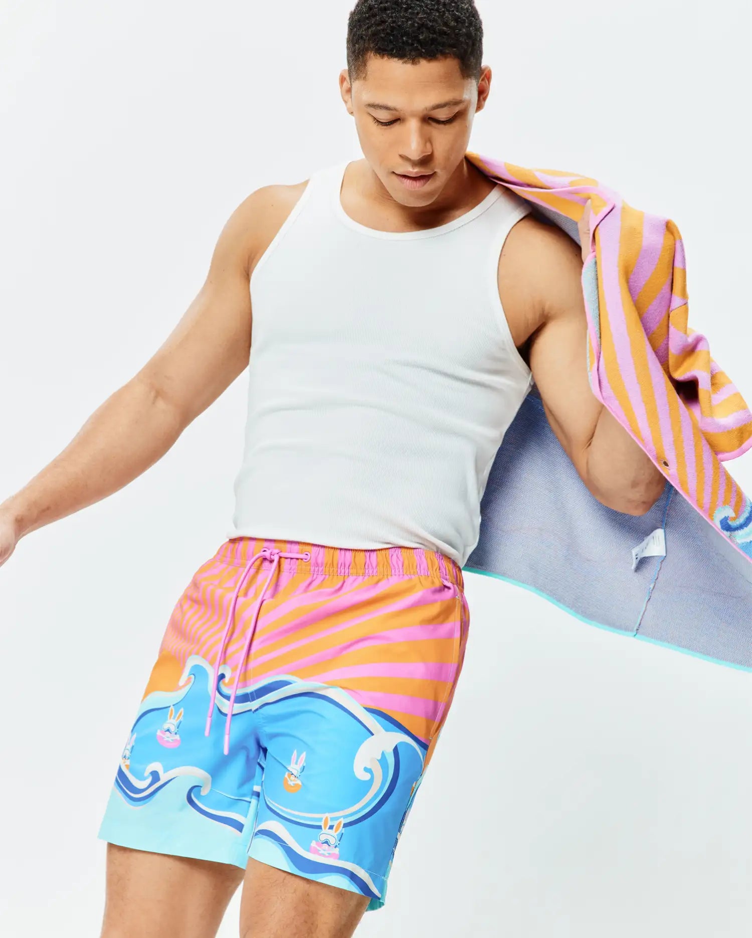 SHORT DE BAIN 6 PO RAY HOMMES vue 4