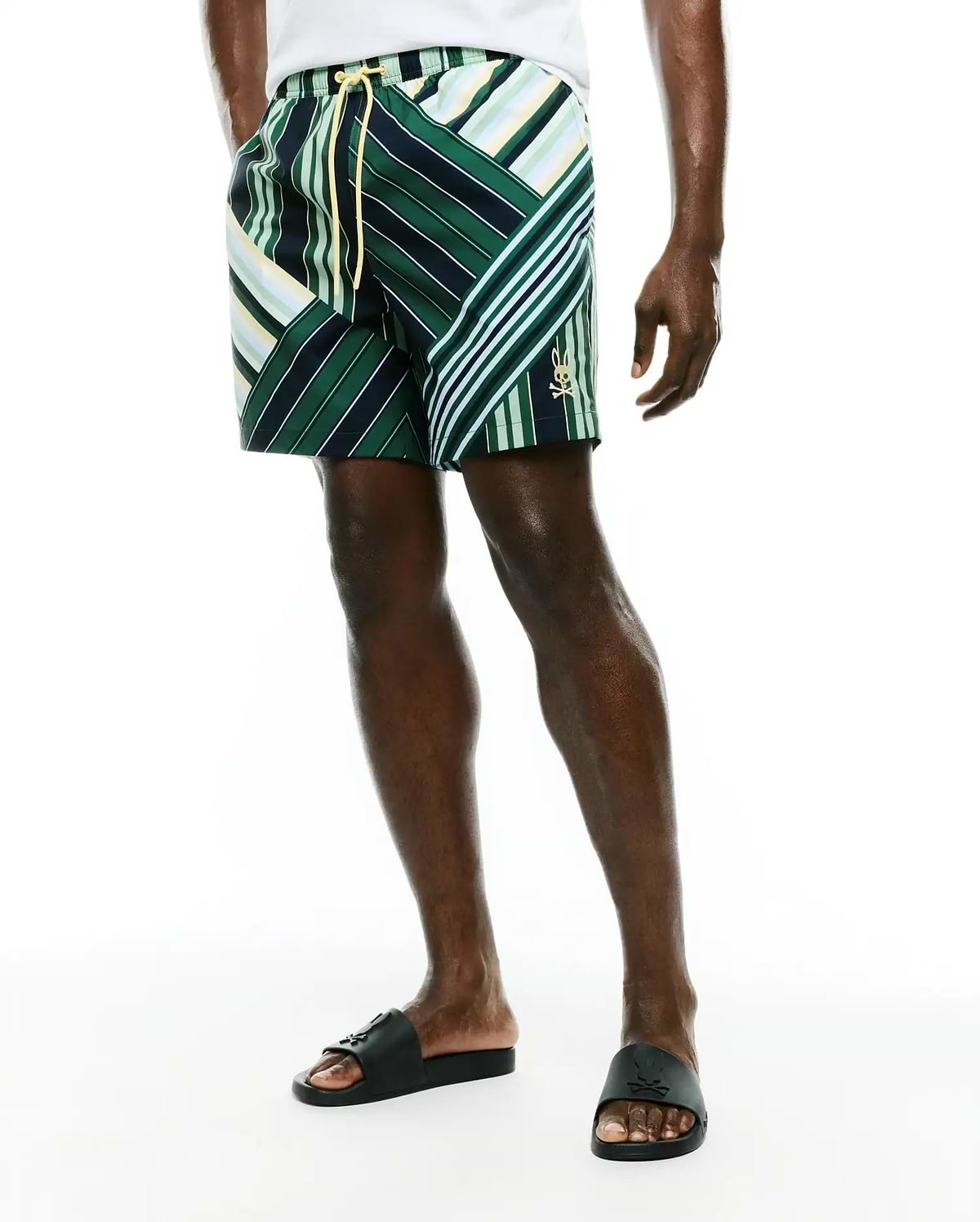 MEN'S DREW PRINT SWIM TRUNKS view 1