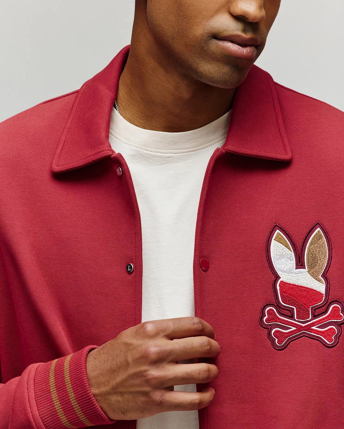 VESTE D'ENTRAÎNEUR EN PIQUÉ DANTE vue 2