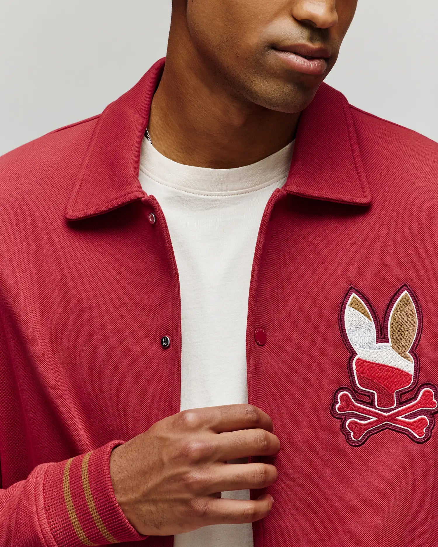 VESTE D'ENTRAÎNEUR EN PIQUÉ DANTE vue 2