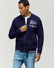 VESTE BOMBER PIQUÉE DESMOND vue 4