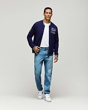 VESTE BOMBER PIQUÉE DESMOND vue 5
