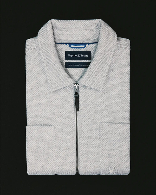 MEN'S MARC TEXTURED OVERSHIRT view 2