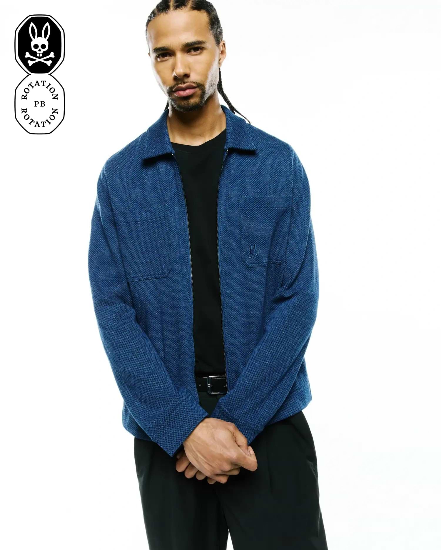 MEN'S MARC TEXTURED OVERSHIRT - MO1100110