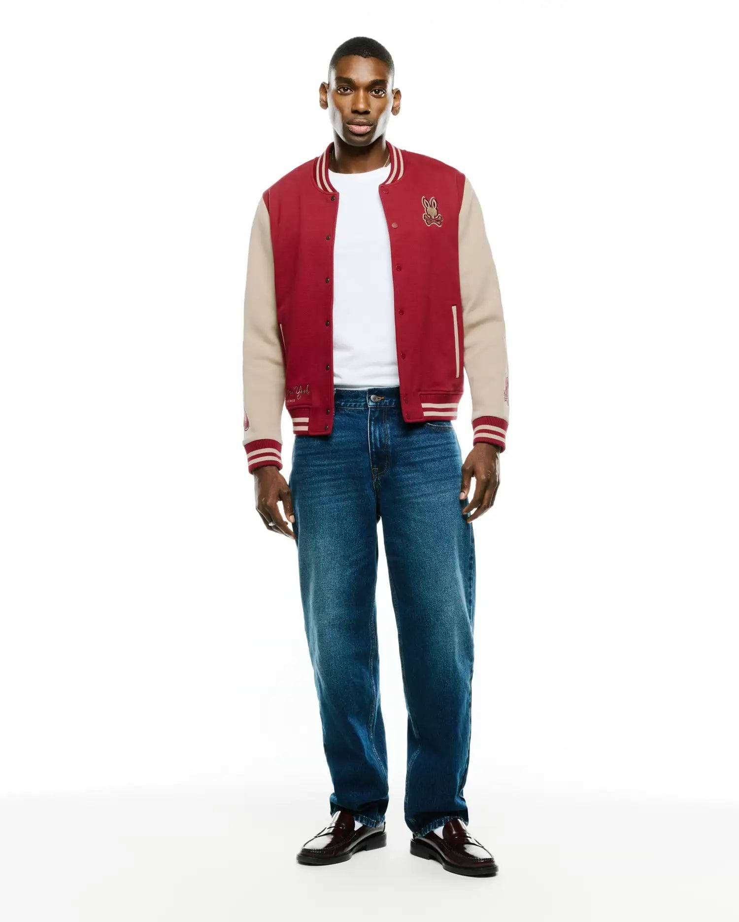 MEN'S REILLY VARSITY BOMBER JACKET view 7
