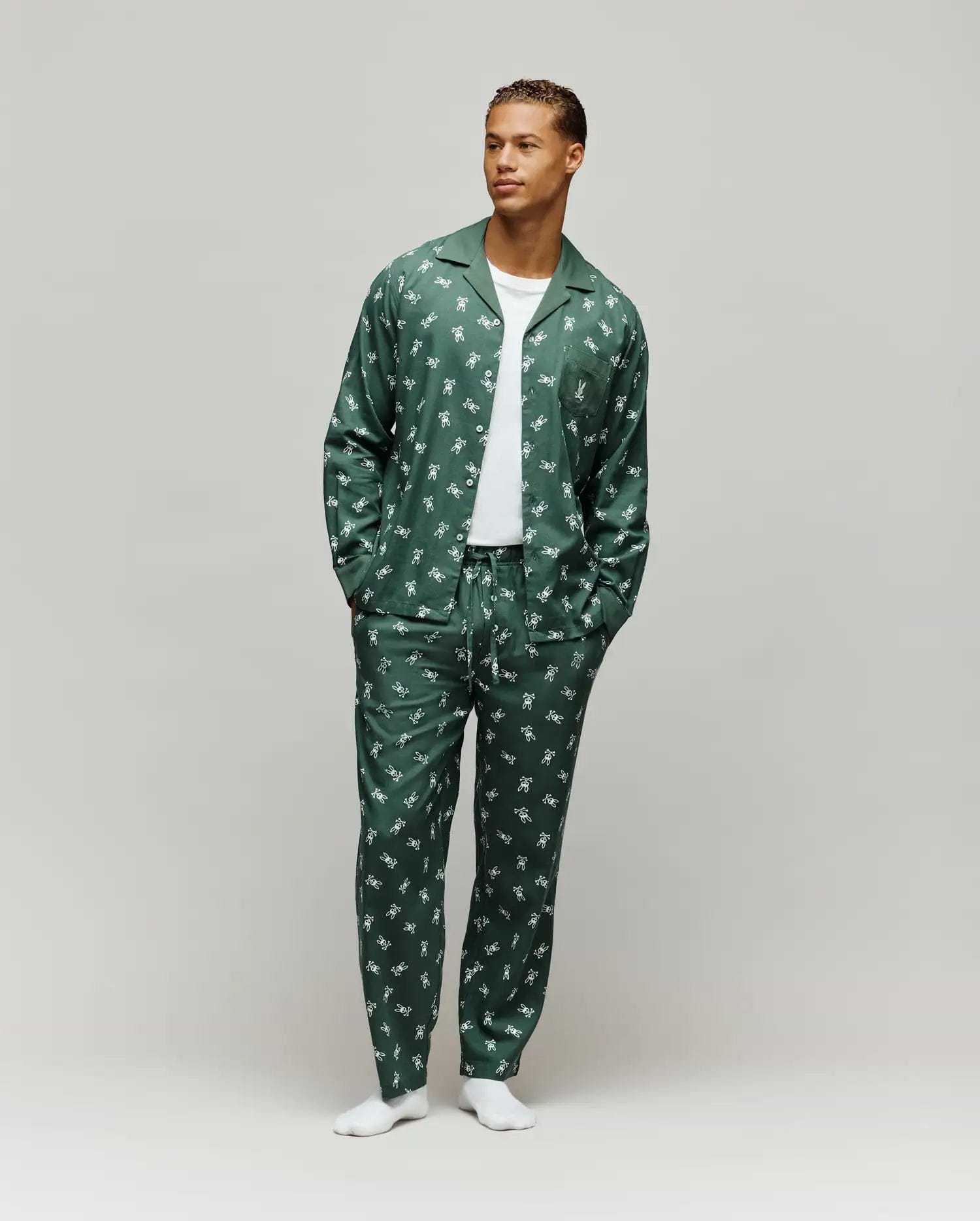 MENS VALEN FLANNEL PAJAMA SET view 1