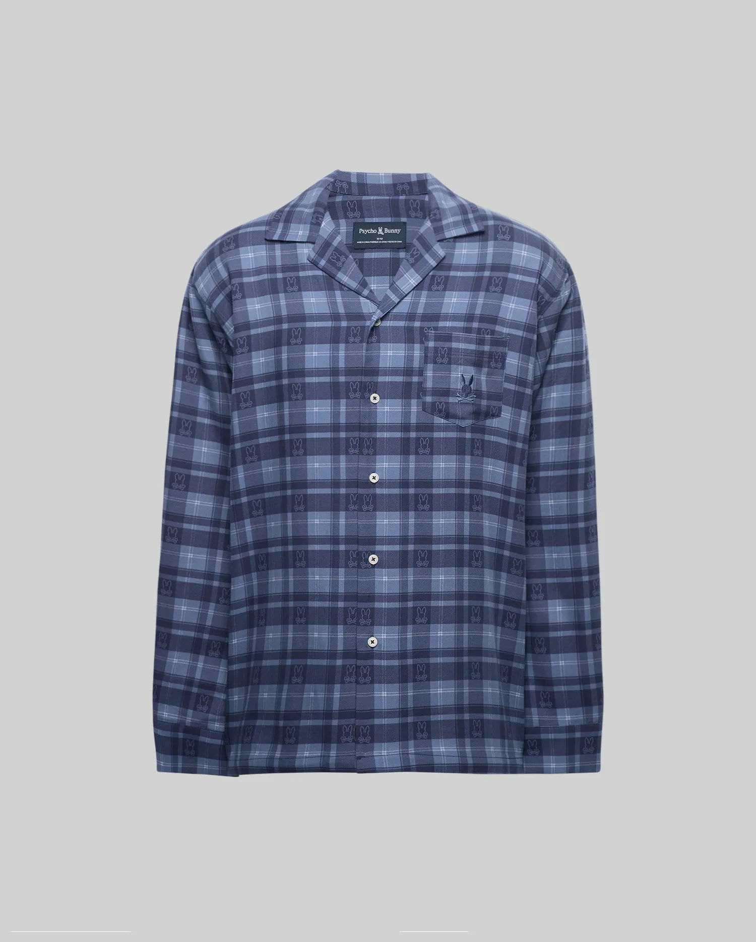 MENS IVO FLANNEL PAJAMA SET - MO1400016