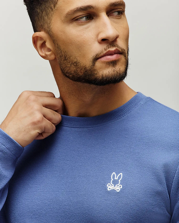 MENS NOE WAFFLE LOUNGE LONG SLEEVE TEE view 2
