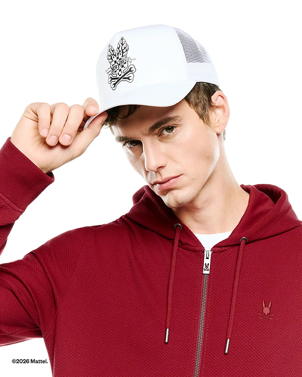 HOT WHEELS MEN'S ZEPHYR TRUCKER HAT - MO1500260