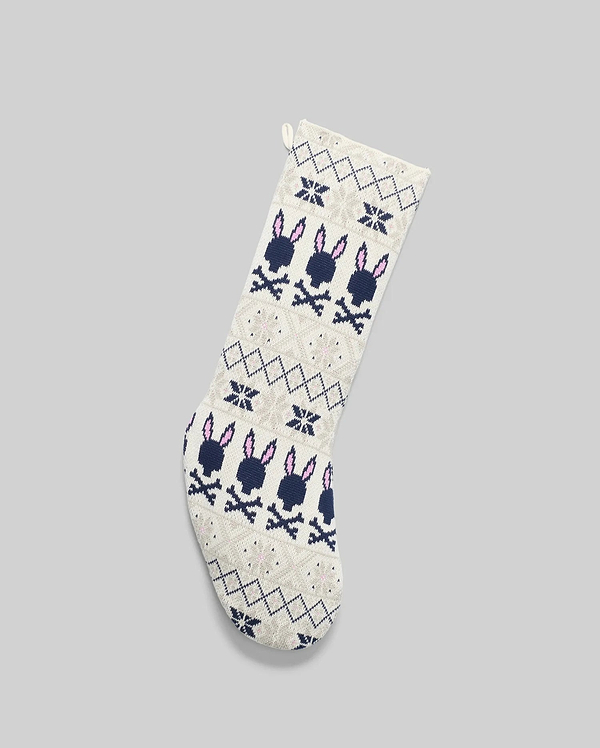 BUNNY CHRISTMAS STOCKING vue 1