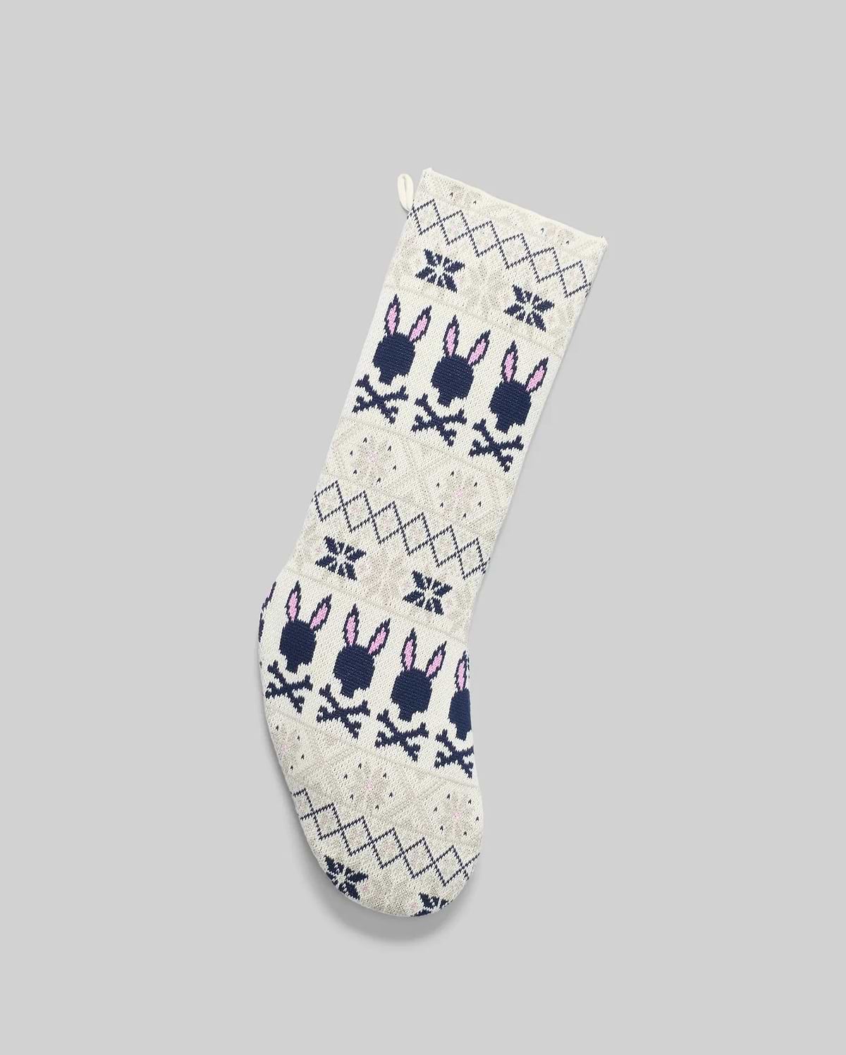 BUNNY CHRISTMAS STOCKING vue 1