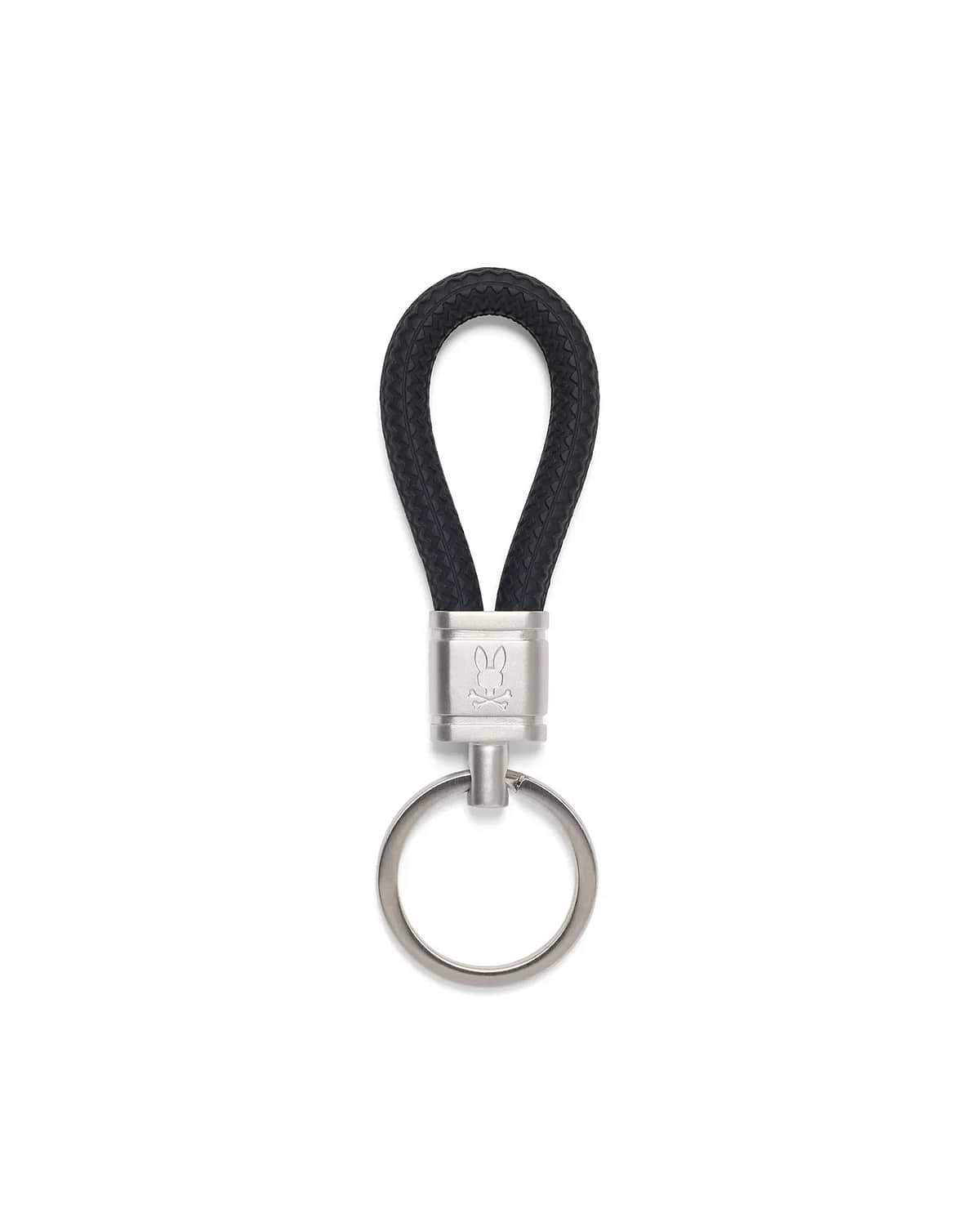 MENS TEXTURED SILICONE KEYCHAIN vue 1