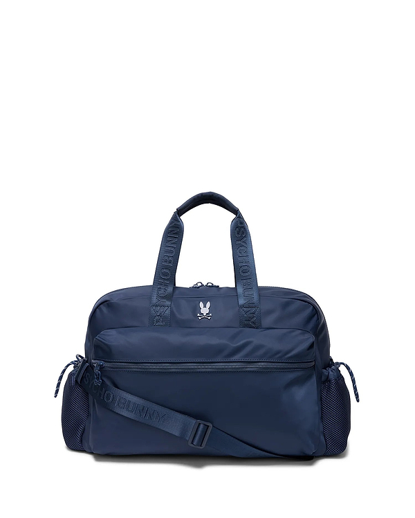 PSYCHO BUNNY ネイビー ボストンバッグ Psycho Bunny Bags & Wallets Collection - Premium Accessories