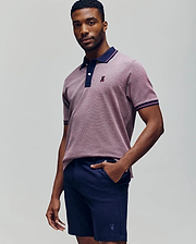 QUINTON TEXTURE PIQUE POLO - MT0100003
