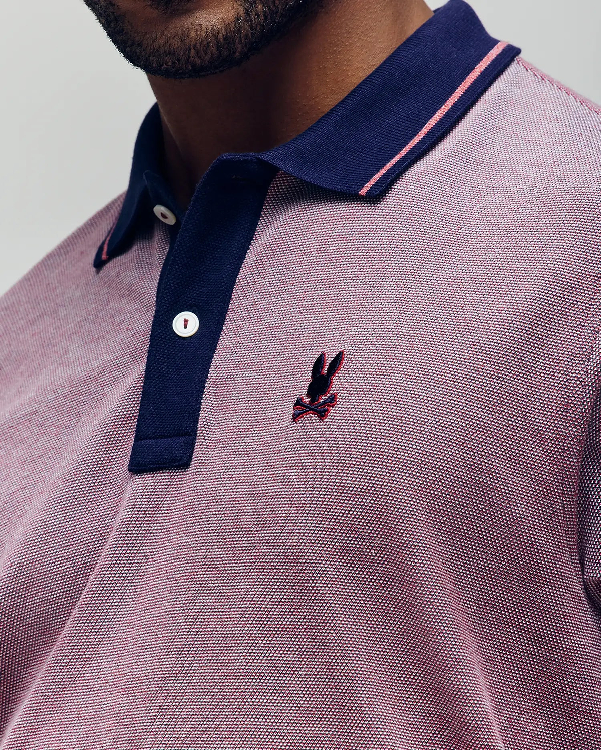 QUINTON TEXTURE PIQUE POLO - MT0100003