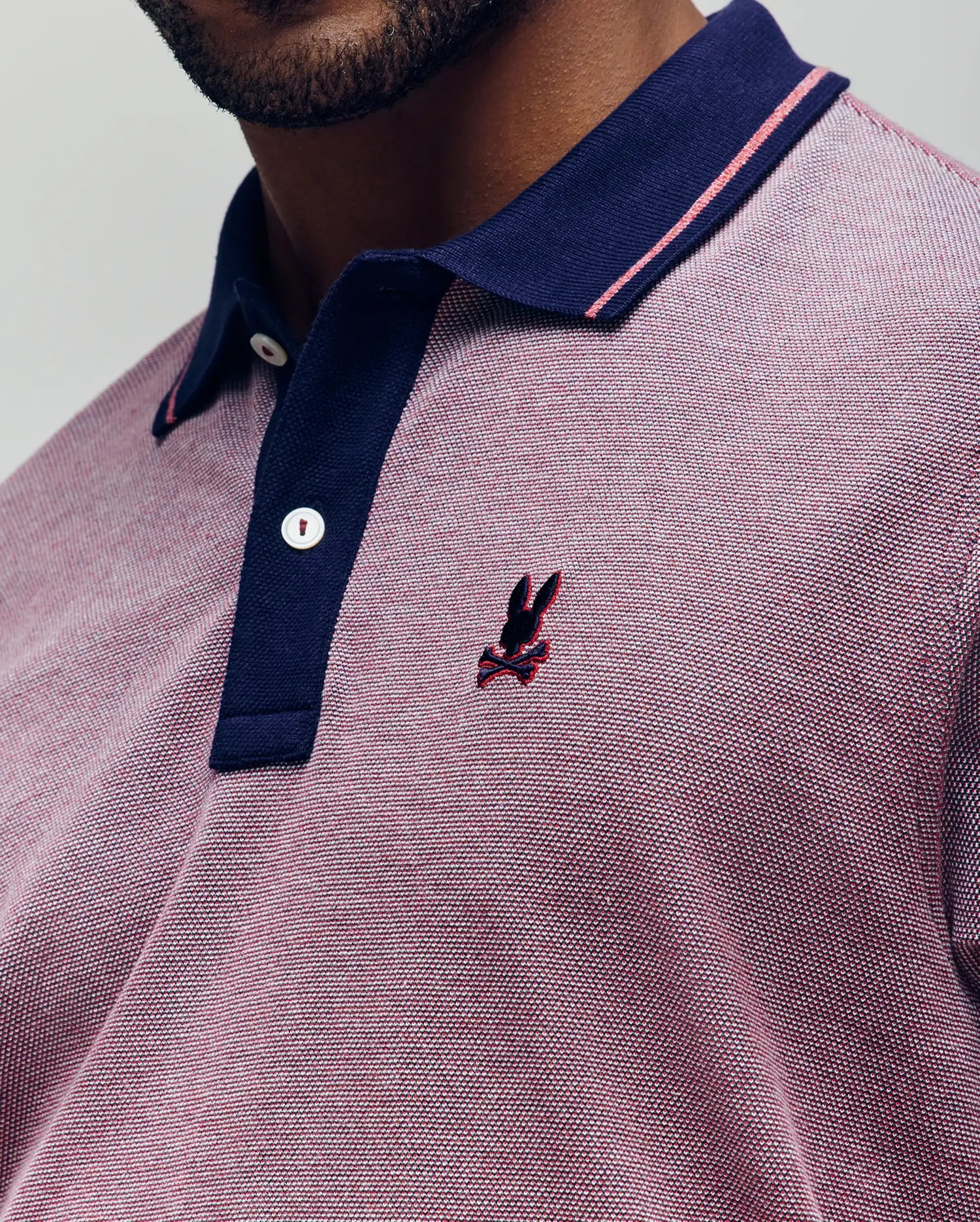 QUINTON TEXTURE PIQUE POLO - MT0100003