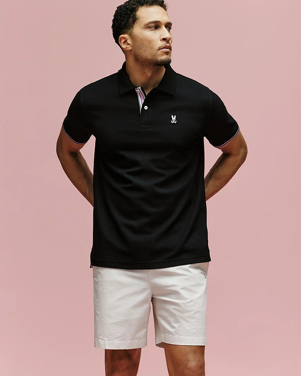 MENS ARCHIVE CLASSIC BUNNY PIQUE POLO view 1
