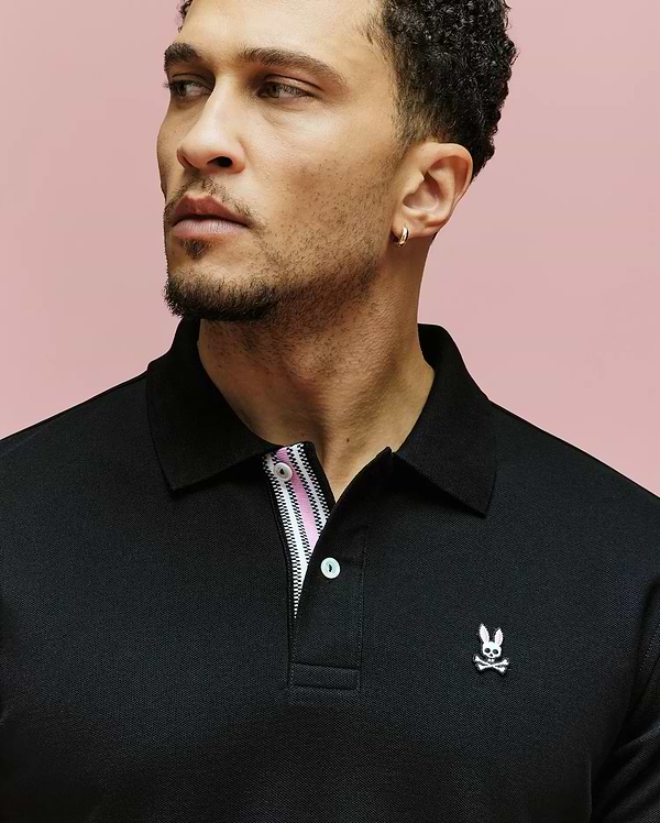 MENS ARCHIVE CLASSIC BUNNY PIQUE POLO view 2