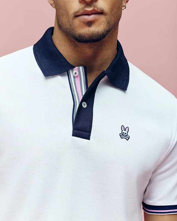 MENS ARCHIVE CLASSIC BUNNY PIQUE POLO view 2