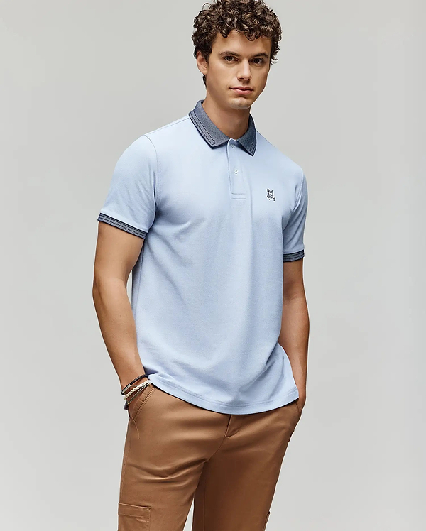 MENS MURPHY PIQUE POLO SHIRT view 1