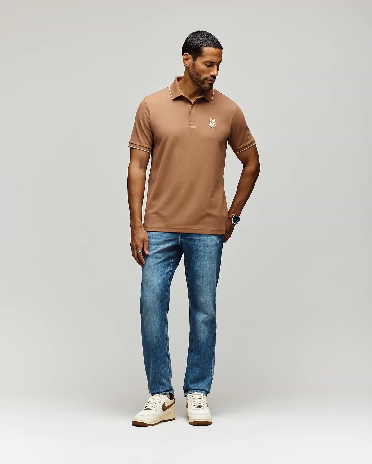 MENS MARLON PIQUE POLO SHIRT - MT0100036