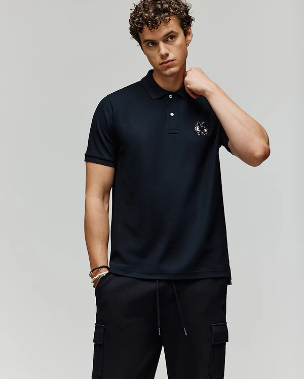 MENS AUGUSTE PIQUE POLO SHIRT view 1