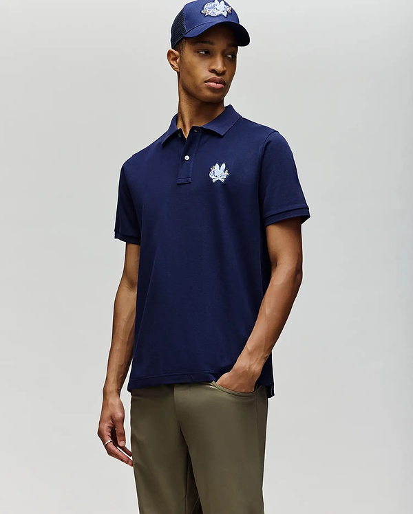 MENS AUGUSTE PIQUE POLO SHIRT view 1