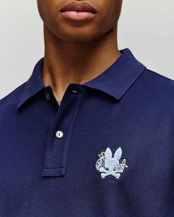 MENS AUGUSTE PIQUE POLO SHIRT view 2