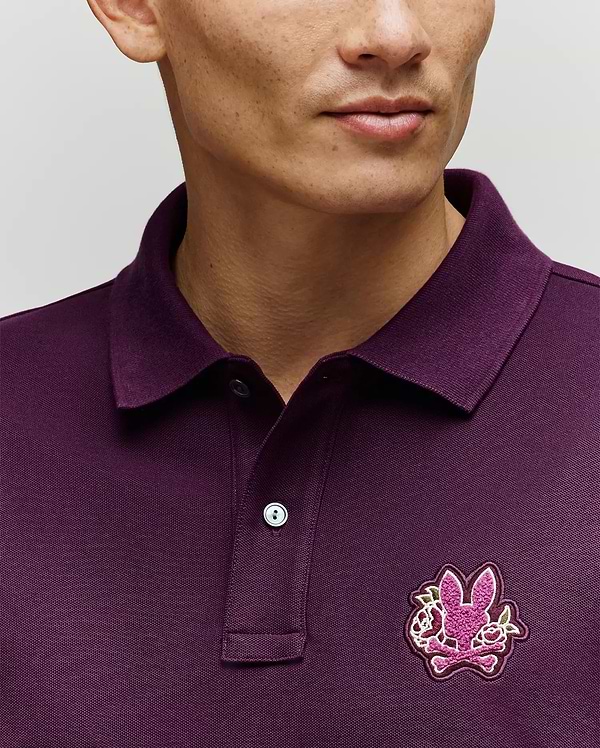 MENS AUGUSTE PIQUE POLO SHIRT view 2