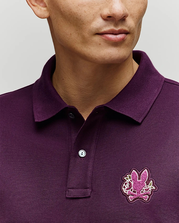 MENS AUGUSTE PIQUE POLO SHIRT view 2