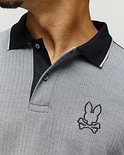 MENS MARLO JACQUARD POLO - MT0100064