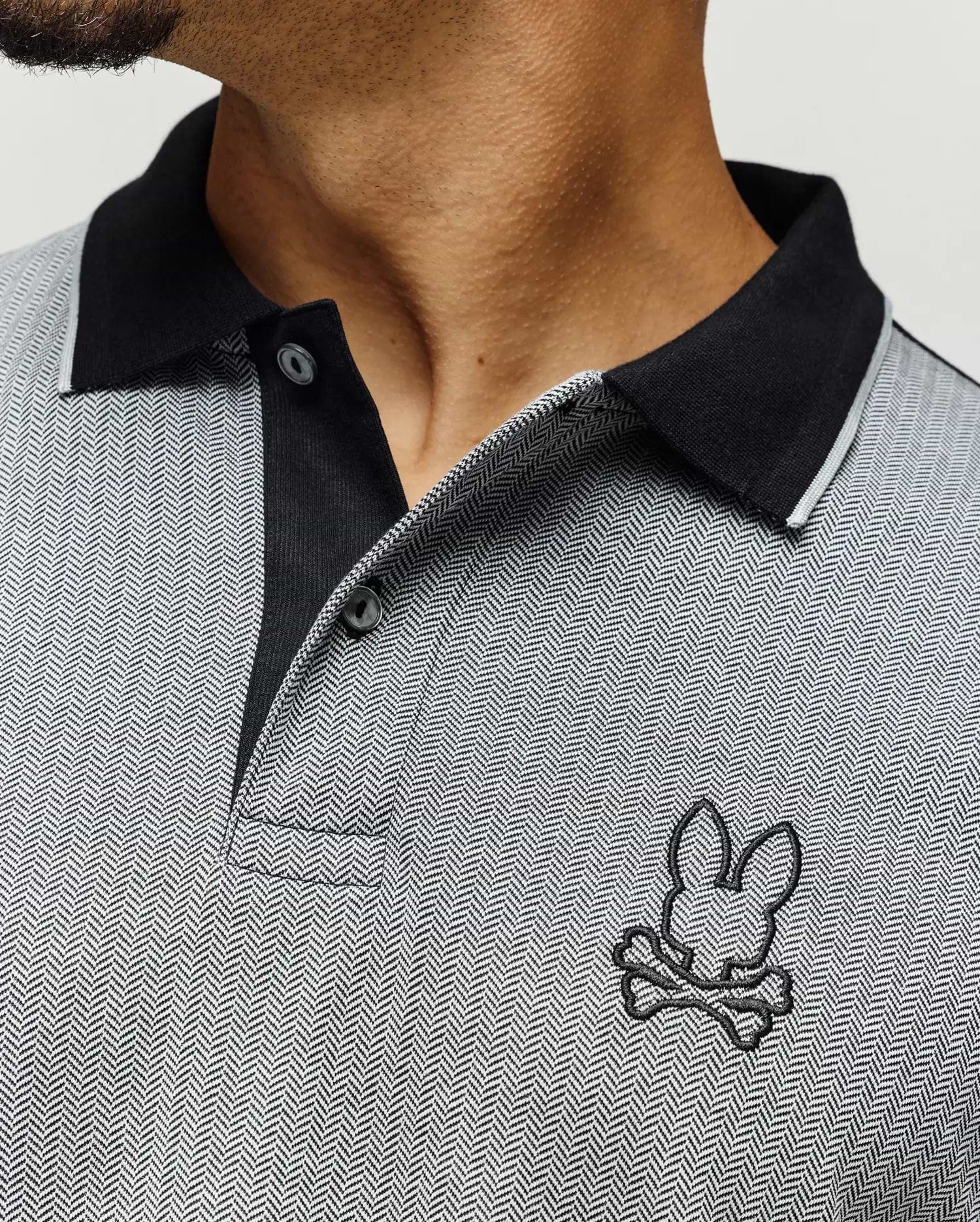 MENS MARLO JACQUARD POLO - MT0100064