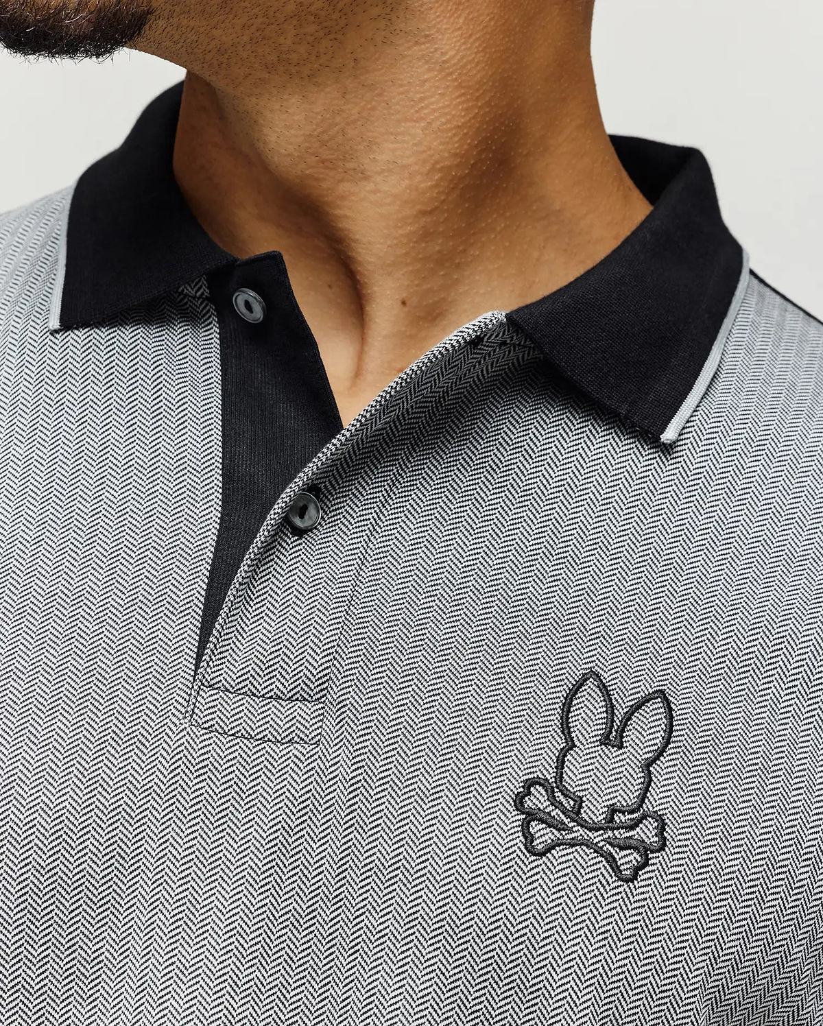 MENS MARLO JACQUARD POLO - MT0100064