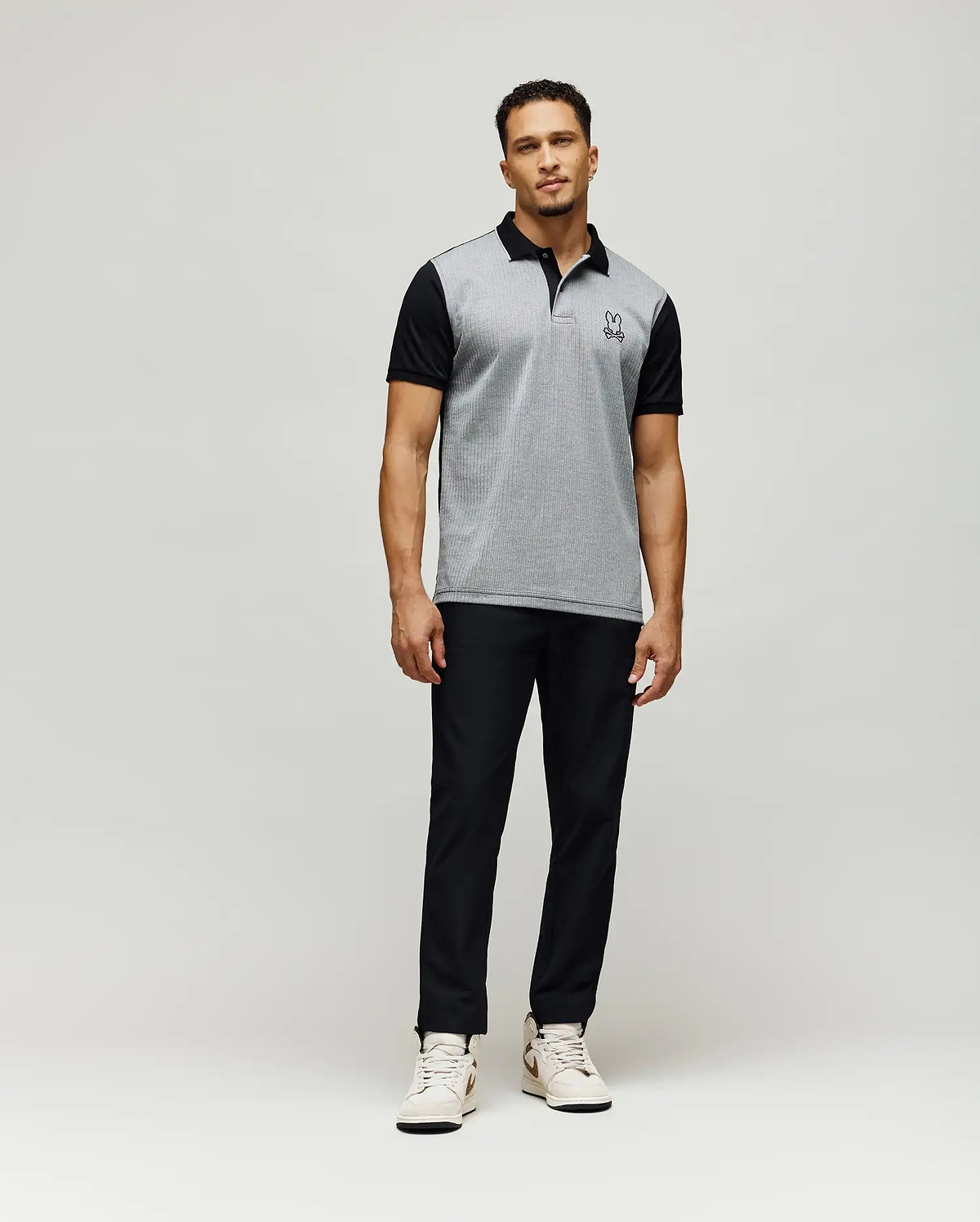 MENS MARLO JACQUARD POLO - MT0100064