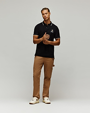 POLO EN PIQUÉ INDIGO SKI BUNNY vue 4