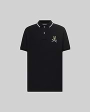 POLO EN PIQUÉ INDIGO SKI BUNNY vue 5