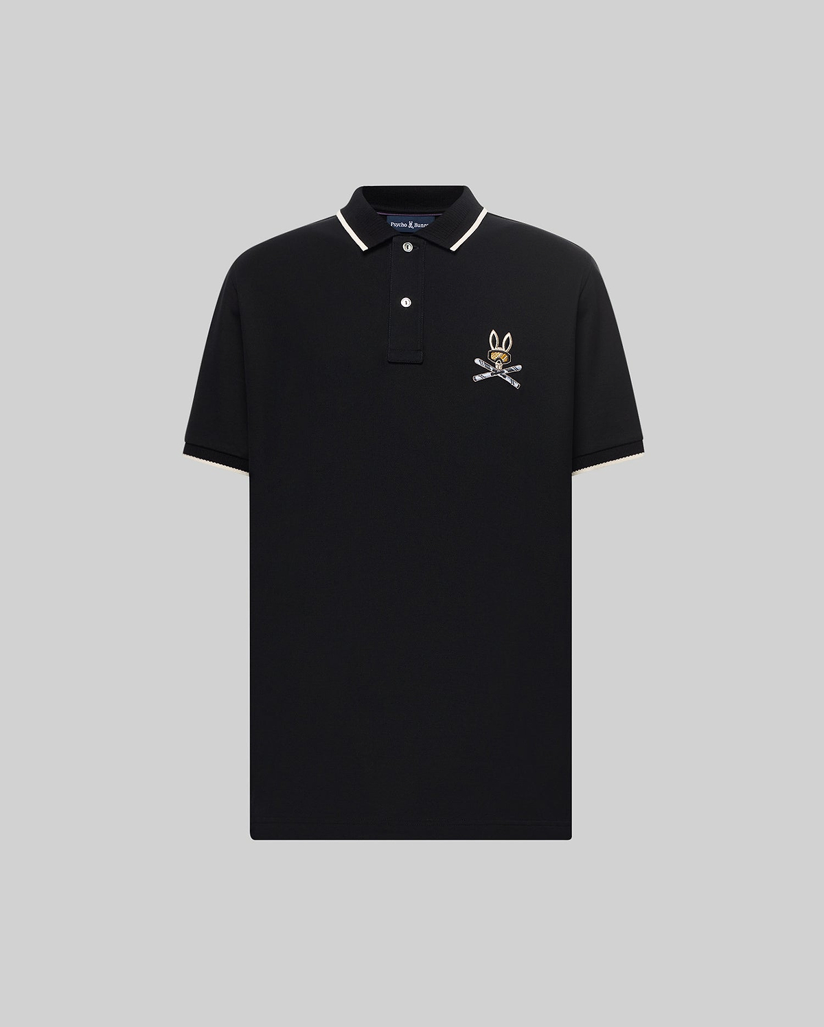 POLO EN PIQUÉ INDIGO SKI BUNNY vue 5
