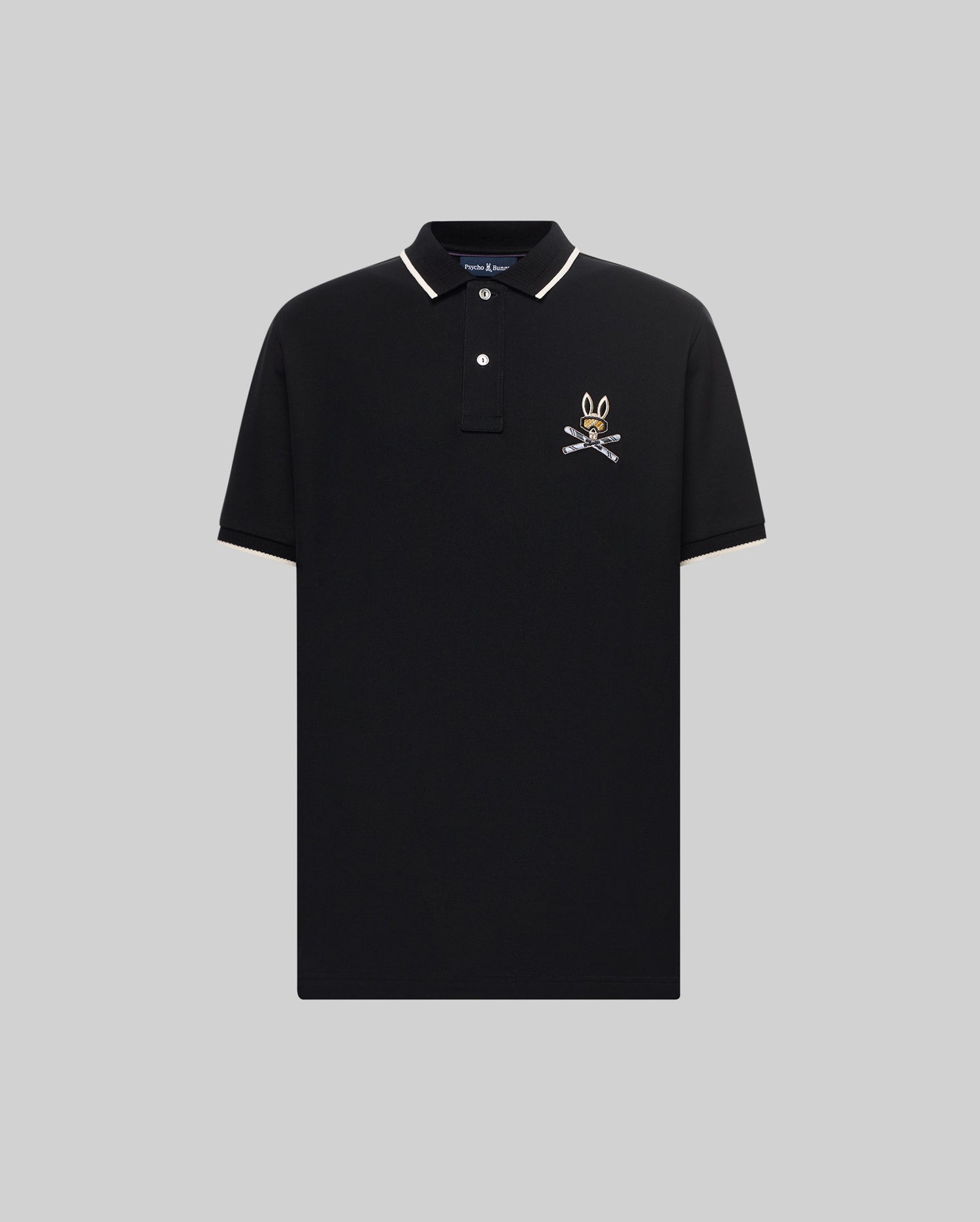 POLO EN PIQUÉ INDIGO SKI BUNNY vue 5