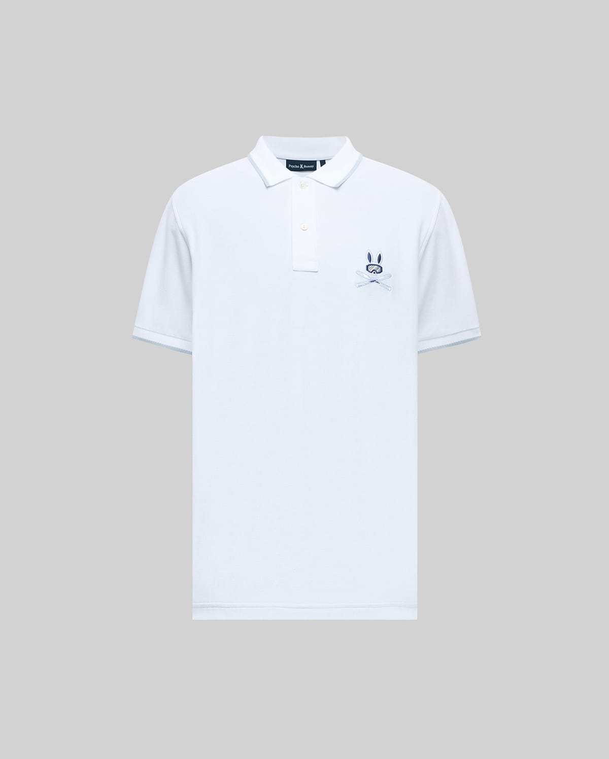 POLO EN PIQUÉ INDIGO SKI BUNNY vue 1