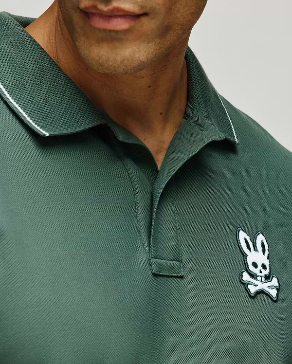MENS TATE BUNNY PIQUE POLO view 2