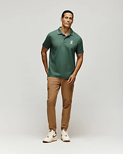 MENS TATE BUNNY PIQUE POLO - MT0100076