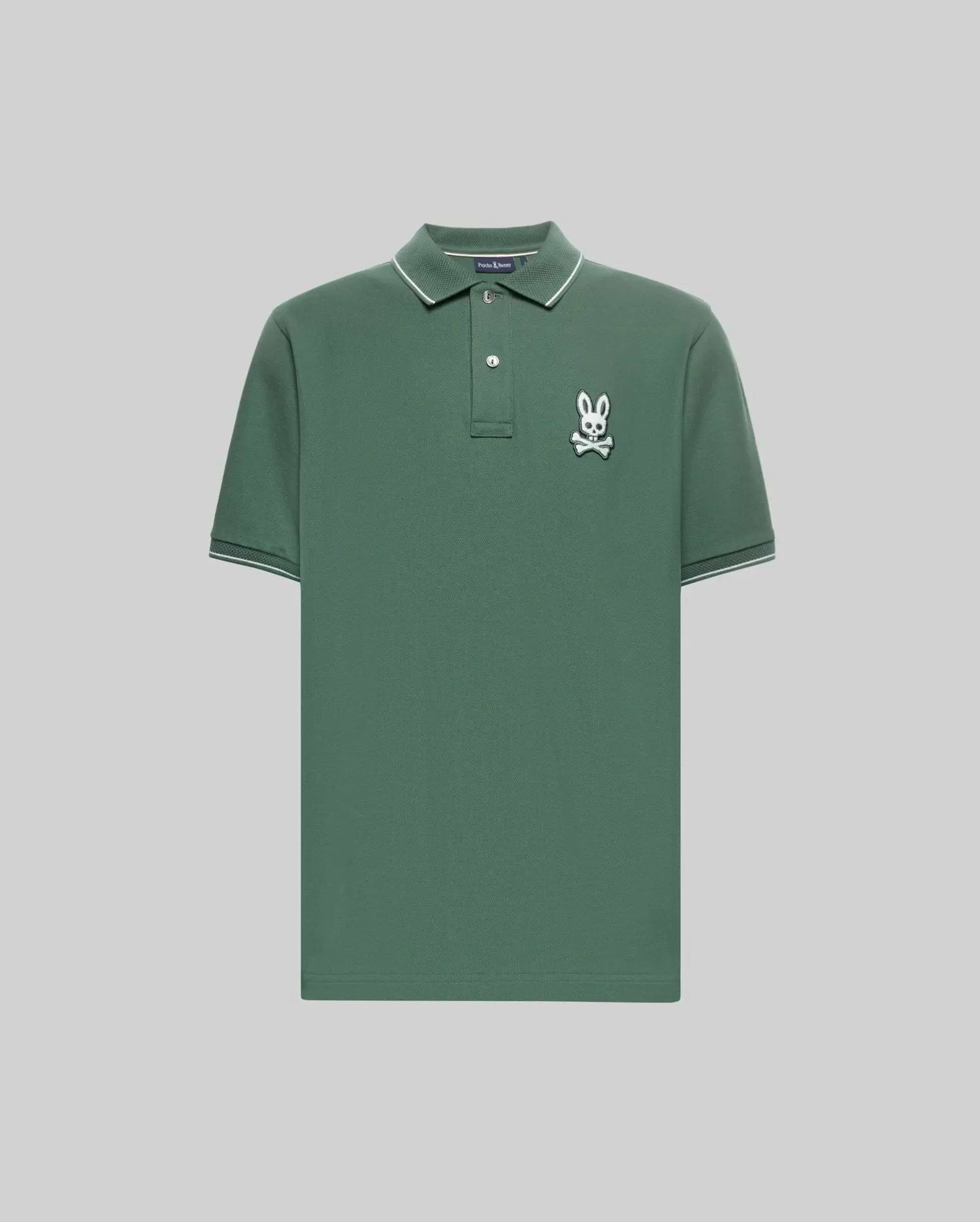 MENS TATE BUNNY PIQUE POLO - MT0100076