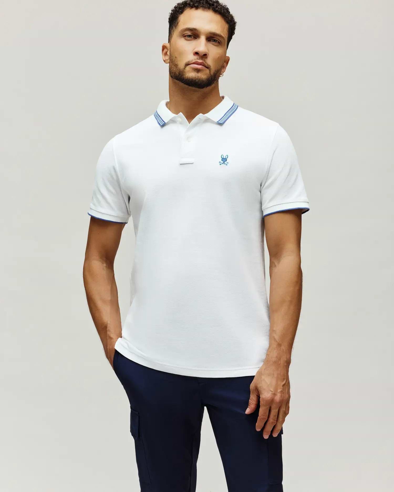 MENS TAVIAN PIQUE POLO view 1